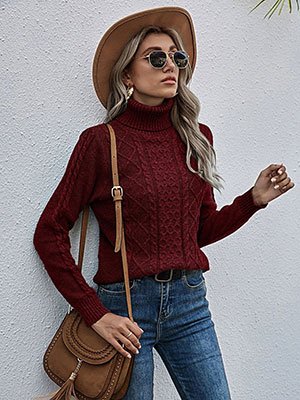 Wool high neck jumper photo review